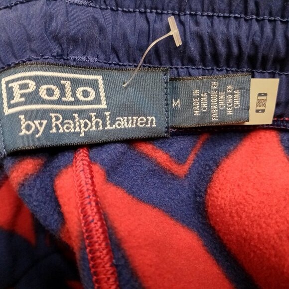 Polo Ralph Lauren Men Snowflake Fair-Isle Graphic Fleece Jogger Sweatpants M - Picture 7 of 9